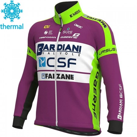 Maillot Cyclisme 2020 Bardiani-CSF Hiver Thermal Fleece N001